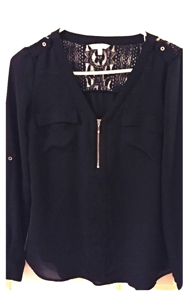 Candies Black Blouse